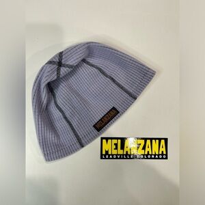 Melanzana Micro Grid Toque Large Dusk Lavender Beanie NWT Melly Hat Microgrid